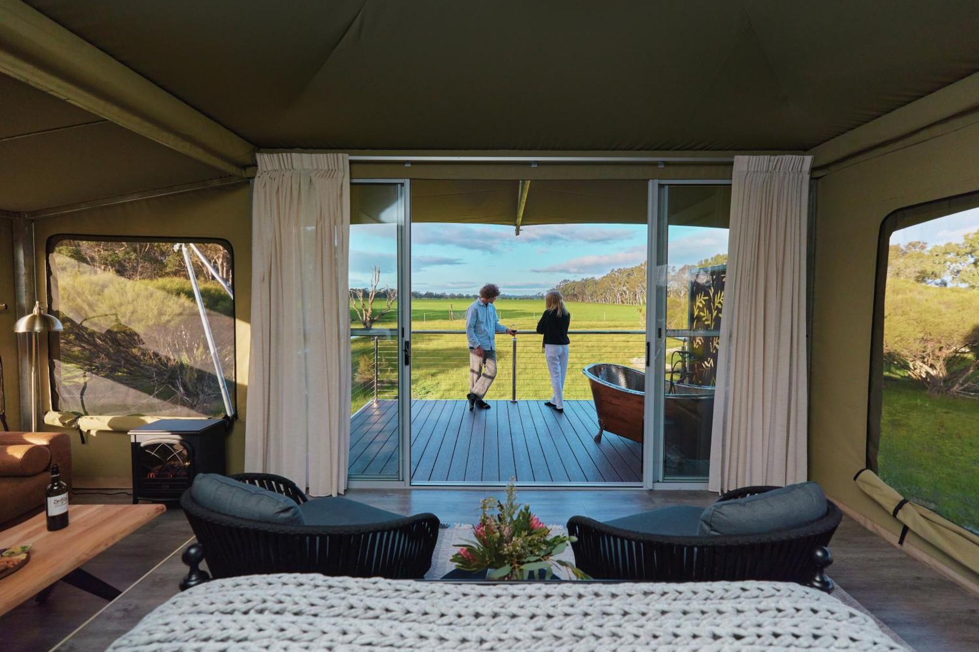 Willow Wood Glamping Retreat Broadwater Exterior foto
